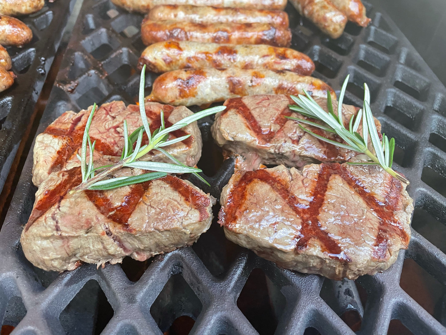 Ersatz Grillrost Gusseisen Rautenmuster Diamantform Weber Spirit 310/320/330/700 - 30x44cm