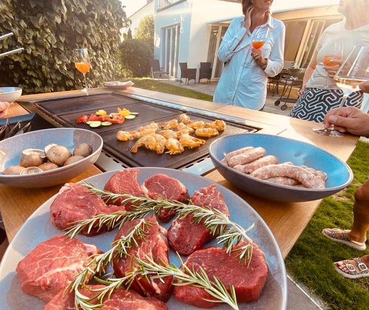 Teppanyaki Grill Outdoor Cooking Easy Grilling & Dining