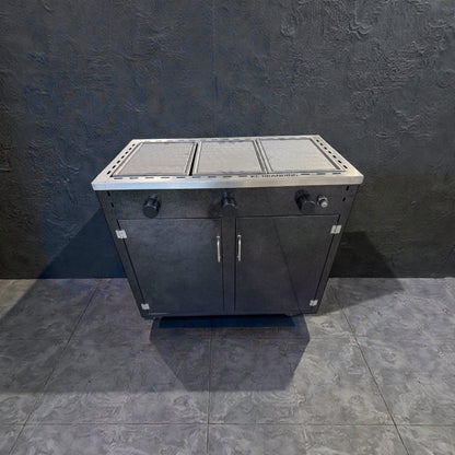 Teppanyaki Grill Outdoor Cooking Easy Grilling & Dining