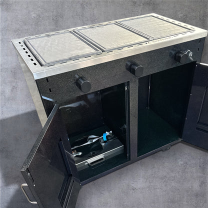 Teppanyaki Grill Outdoor Cooking Easy Grilling & Dining