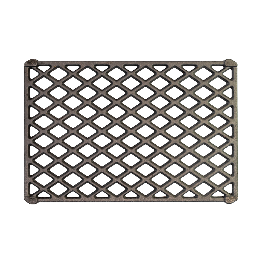Ersatz Grillrost Gusseisen Rautenmuster Diamantform Weber Spirit 310/320/330/700 - 30x44cm