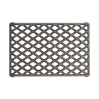 Ersatz Grillrost Gusseisen Rautenmuster Diamantform Weber Spirit 310/320/330/700 - 30x44cm