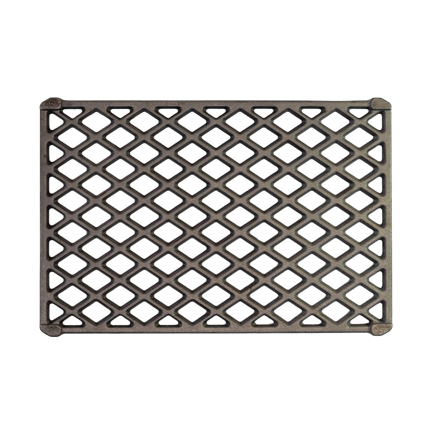 Ersatz Grillrost Gusseisen Rautenmuster Diamantform Weber Spirit 2 / Napoleon Rouge - 30x45cm