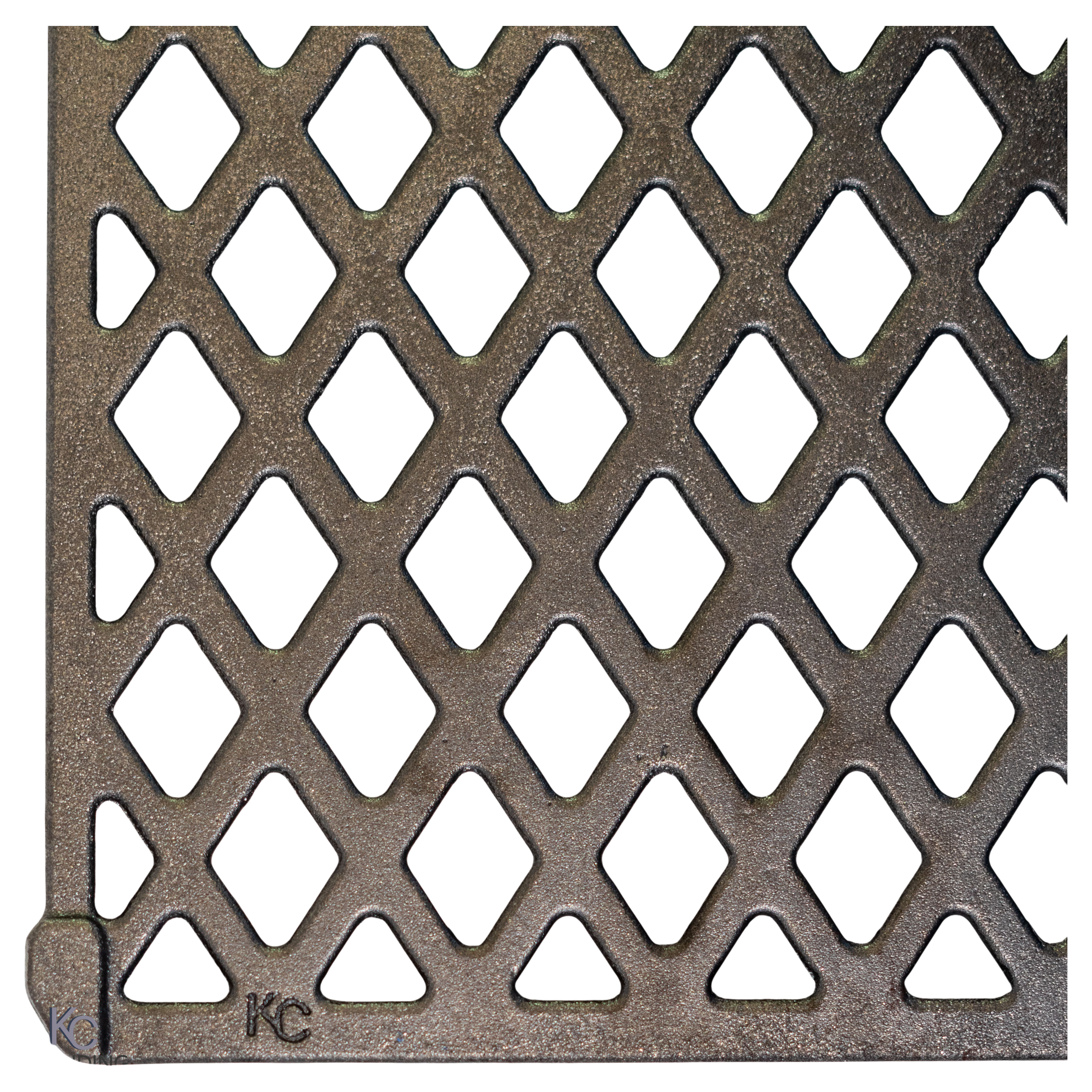 Ersatz Grillrost Gusseisen Rautenmuster Diamantform Weber Spirit 310/320/330/700 - 30x44cm