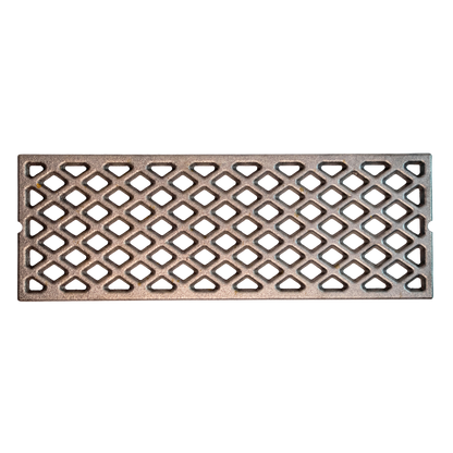 Ersatz Grillrost aus Gusseisen Rautenmuster Diamantform Broil King Baron/Crown 420/440/490 – 16x44cm