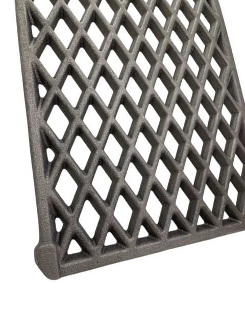 Ersatz Grillrost Gusseisen Rautenmuster Diamantform Weber Spirit 2 / Napoleon Rouge - 30x45cm