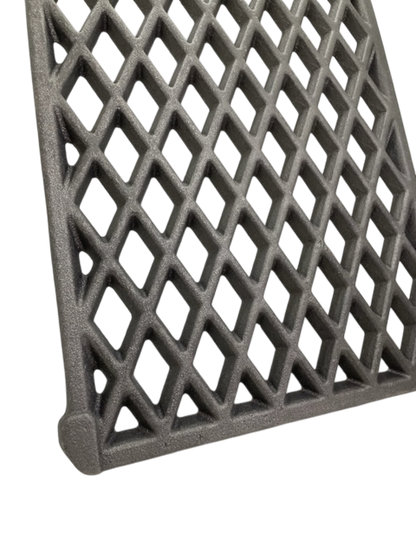 Ersatz Grillrost Gusseisen Rautenmuster Diamantform Weber Spirit 2 / Napoleon Rouge - 30x45cm