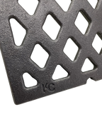 Ersatz Grillrost aus Gusseisen Rautenmuster Diamantform Broil King Baron/Crown 420/440/490 – 16x44cm