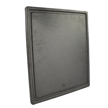 Wende Grillplatte Plancha aus Gusseisen für Broil King Monarch / Royal - 32x38cm