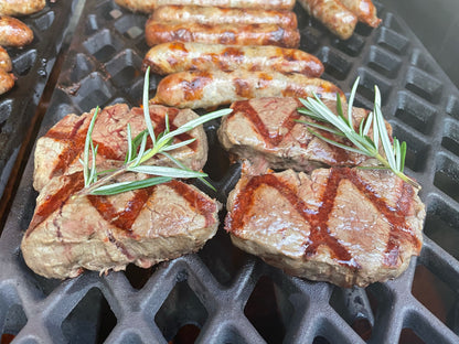 Ersatz Grillrost Gusseisen Rautenmuster Diamantform Weber Spirit 310/320/330/700 - 30x44cm